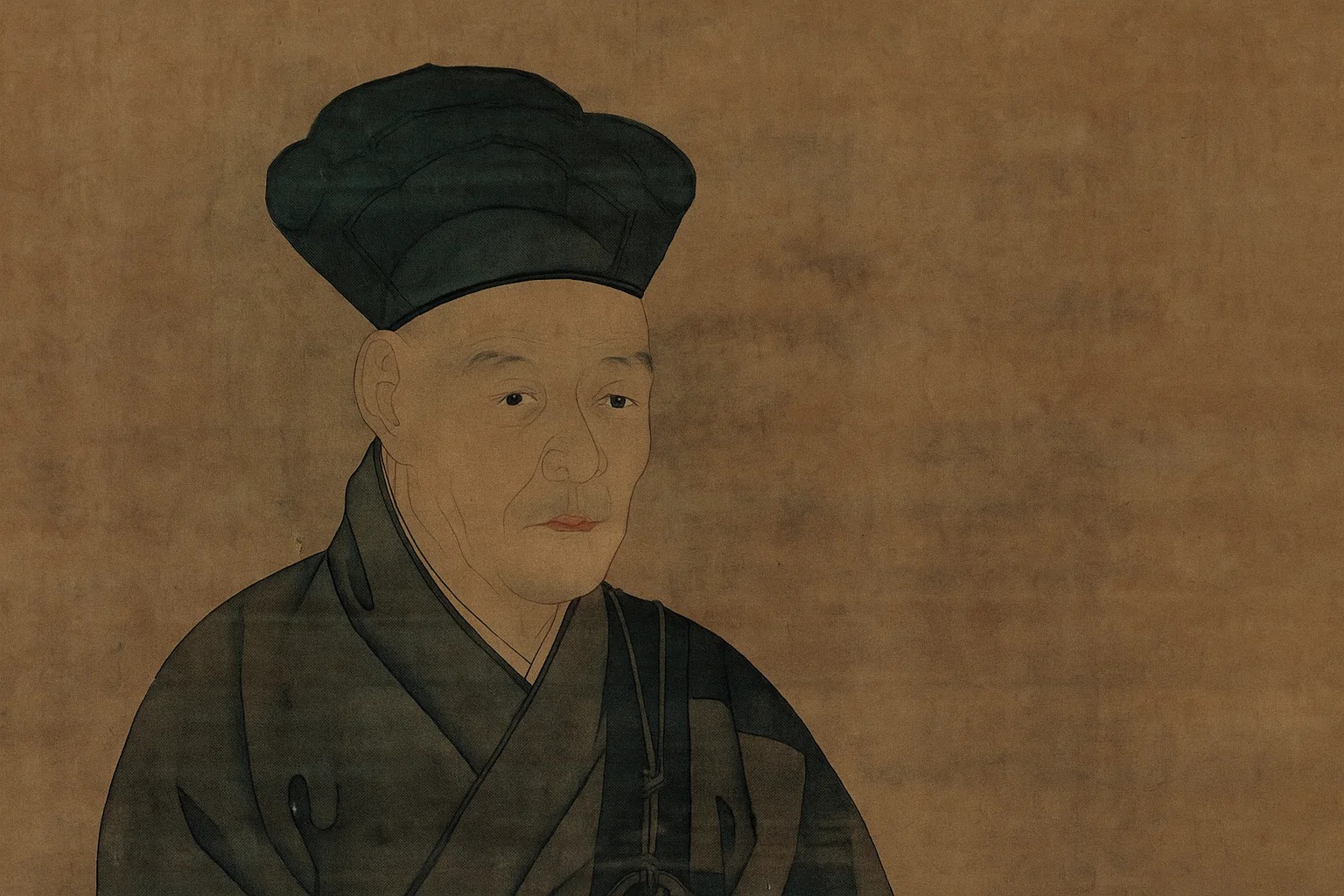 هنرمند  نقاشی جوهری ژاپنی سشو تویو