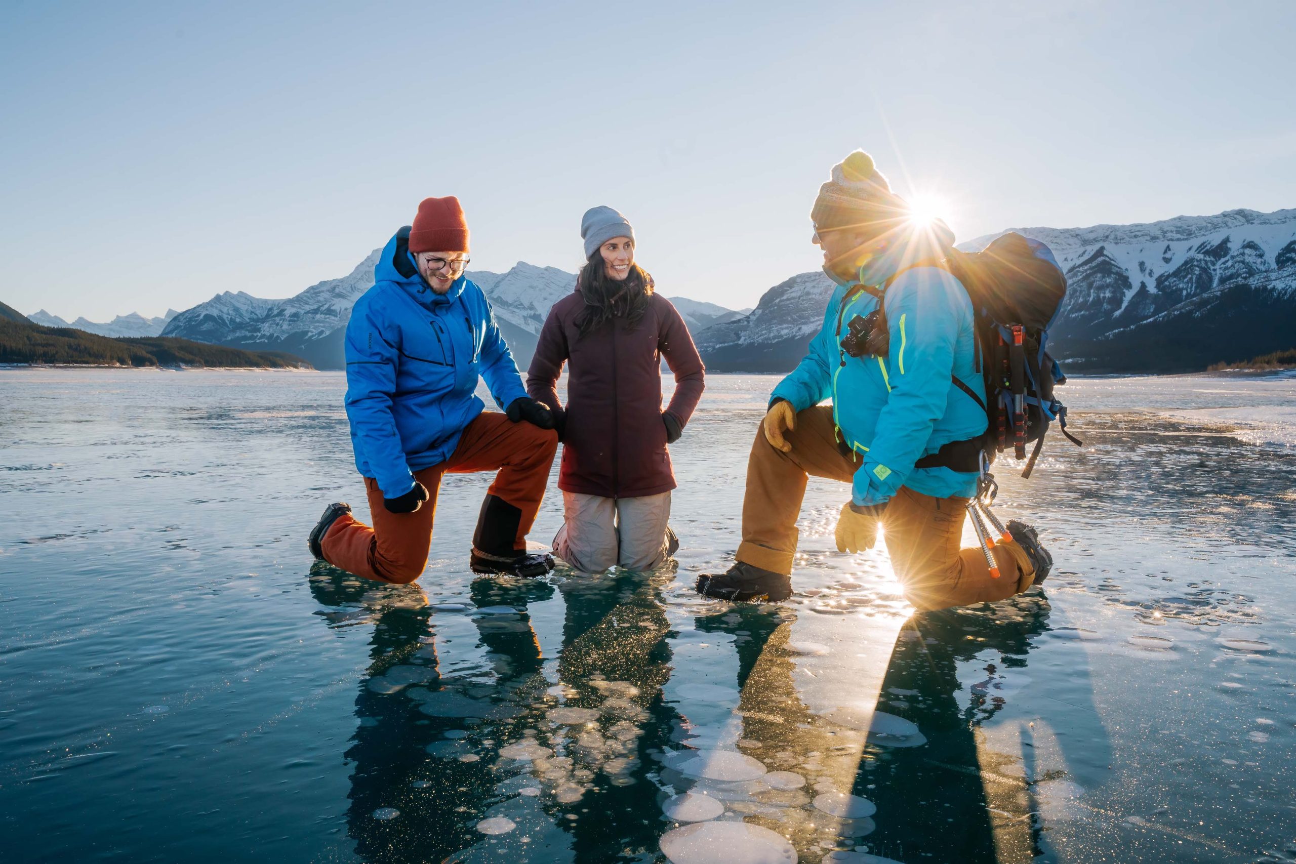 نکات ایمنی در گردشگری دریاچه آبراهام